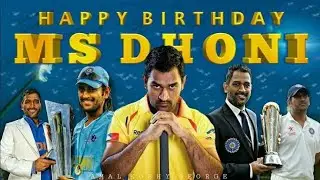 Ms Dhoni Birthday Status|| Ms Dhoni Birthday Whatsapp Status || 7 July Ms Dhoni Birthday Status