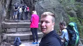 Sächsische Schweiz - Häntzschelstiege Klettersteig Teil 1 / Tour #007 / Deutschland
