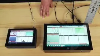2D Multi-Touch and 3D Gestures for Displays