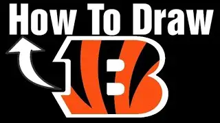How To Draw The Cincinnati Bengels Logo | NFL