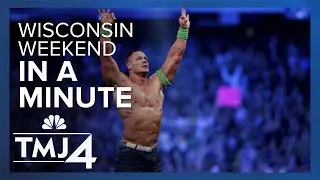 Wisconsin Weekend in a Minute: WWE Smackdown and Easter egg events