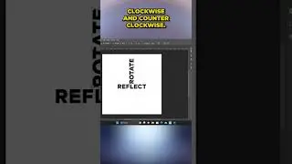 Easy Way to Rotate and Reflect Text in Photoshop