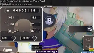osu! 29❌Panda Eyes & Teminite - Highscore [GAME OVER] DT