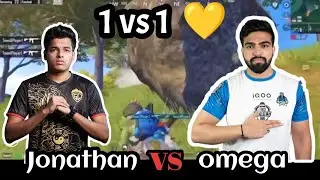 Jonathan vs soul omega 1 vs 1 fight in lan event 💛🔥 || Jonathan on fire 🔥 || #jonathangaming #omega