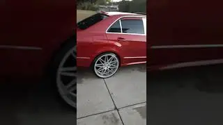2010 mercedes benz on 22s