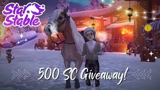 500 SC NEW YEAR'S GIVEAWAY (CLOSED) 🎉☃️ | Star Stable Giveaways