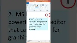 MS Paint True False Questions and Answers
