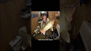 Fastest Walleye CATCH & COOK while CAMPING on the ICE! #walleyefishing#camping#cooking#fishing