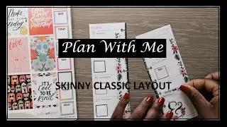 Plan With Me // Skinny Mini Layout (17.08.20 - 21.08.20)