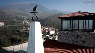 Pomnik 6 Pułku Pancernego - Monte Cassino - widok z drona