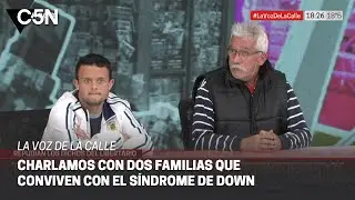 FAMILIAS que conviven con el SÍNDROME de DOWN hablaron sobre los DICHOS DISCRIMINATORIOS de MILEI