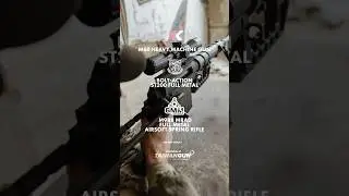 Heavy Firepower on the Airsoft Field - M60, ST200 & M98B MRAD #shorts #airsoft