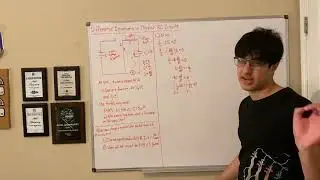Differential Equations In Physics | RC Circuits Pt. 2: Discharging a Capacitor