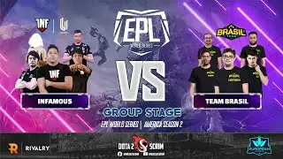 Infamous vs Team Brasil - EPL World Series: America Season 2 - Group Stage - Game Highlights - BO3