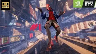 Marvel Spider-Man Miles Morales | Full Gameplay part 1| 4k 30 FPS RTX 3090 TI