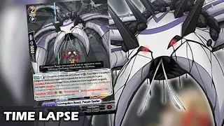 [TIME LAPSE] Corruption Beast, Purple Spider _ Card Art &ndash; Holostars EN Lore fan art