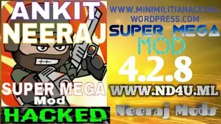 Download mini militia ankit neeraj super mega mod