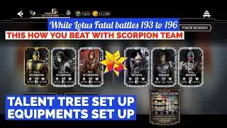 White Lotus Fatal tower battles 193 to 196✌️