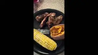 Grilling Chicken Wings On a Gas Grill