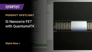 Silicon nanowire field-effect transistor with QuantumATK NanoLab