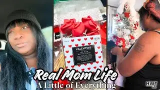 Real Mom Life | 5 Below Gift Run, Valentine&rsquo;s Decor, Hair Day & Doctor Appointments