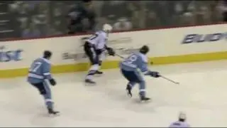 Pittsburgh Penguins vs Tampa Bay Lightning 10-17-2009 Michael Rupp Goal