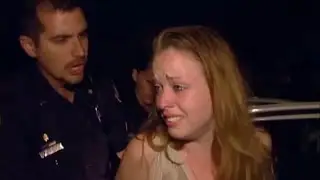 Cops Tv show Jacksonville Florida. Mother/daughter domestic call. (2004). Officer Jamie Noble