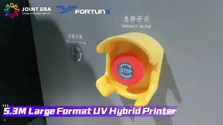 5.3 Meters Massive Print Width！YF-5300MH UV Hybrid Printer with Maglev Tech 🚀