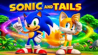 Sonic and Tails Spark a Wild Speed Clash in a Colorful Adventure ⚡ | Funny Sonic Stories