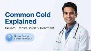 Common Cold Explained | Causes, Transmission & Treatment in Hindi | Medical Educational Video