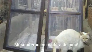 Cómo se hace un mosquitero de madera 🇲🇽