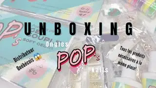 Unboxing Ongles POP's Nails | Distributeur Qu&eacute;b&eacute;cois | Pose am&eacute;ricaine | Press on nails