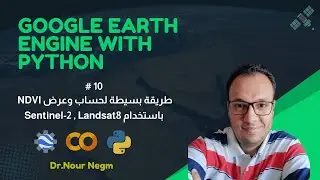 NDVI using Sentinel-2 and Landsat8 with eemont | Google Earth Engine with Python [10]