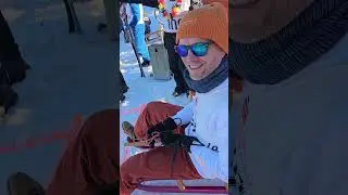 Rodelfreunde beim Rodelgaudi 2025 in Altenberg