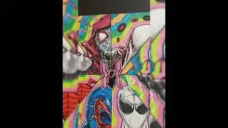 Welcome to Spiderverse/Spiderman drawing/comic strip...