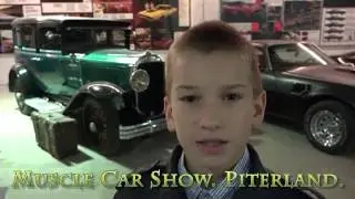 Muscle Car Show. Piterland. Музей ретро-автомобилей. Radodar TV. 04.09.16