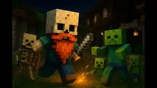 Minecraft ASMR | Forever World Extending The Storage And Organization