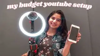 Budget Youtube Setup 🤳 rode videomicro, neewer ring light *unboxing & review*