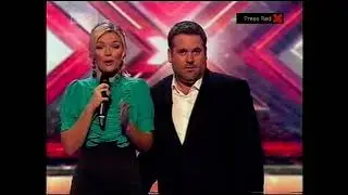 Xtra Factor: Kate Thornton's (fake) bare bottom squeezed