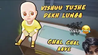 First time playing shaitani bacche wala game | The Baby In Yellow | Vishuu