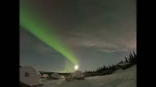 Aurora Borealis TimeLapse GoPro Hero 7 @ Borealis Basecamp #auroraborealis #aurora