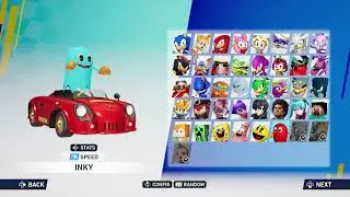 Sonic Racing: CrossWorlds (PS4) - Inky DLC Gameplay