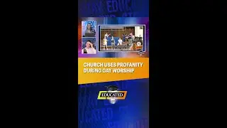 🤬Church Uses Profanity During Gay Worship#GayWorship #Church #StayEducated