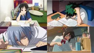 Study with anime characters 📚 ✍🏻 ~ lofi ~ studying for school/homework ft ODOKU , SUSKIA