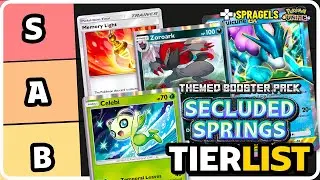 NEW Secluded Springs Pokemon TCG Pocket TIER LIST