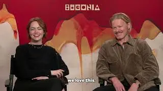 Интервью Bugonia с Эммой Стоун и Джесси Племонсом