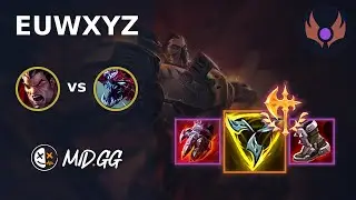 MID.GG: [ EUWXYZ ] Darius TOP vs Cho'Gath | EUW MASTER | LOL Season 2025