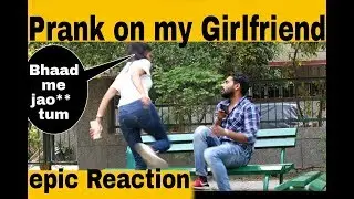 Prank on my girlfriend||breakup prank||prank on my real girlfriend||rsprank