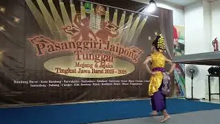 JUARA 1 JAIPONG FINALIS MOJANG JAJAKA, KHAIRA SHIRLY DI AR EVENT ,KARATON MANDALA AGUNG ,KAB BANDUNG