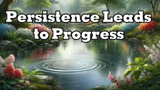 Persistence Leads to Progress #wisdom #quotes